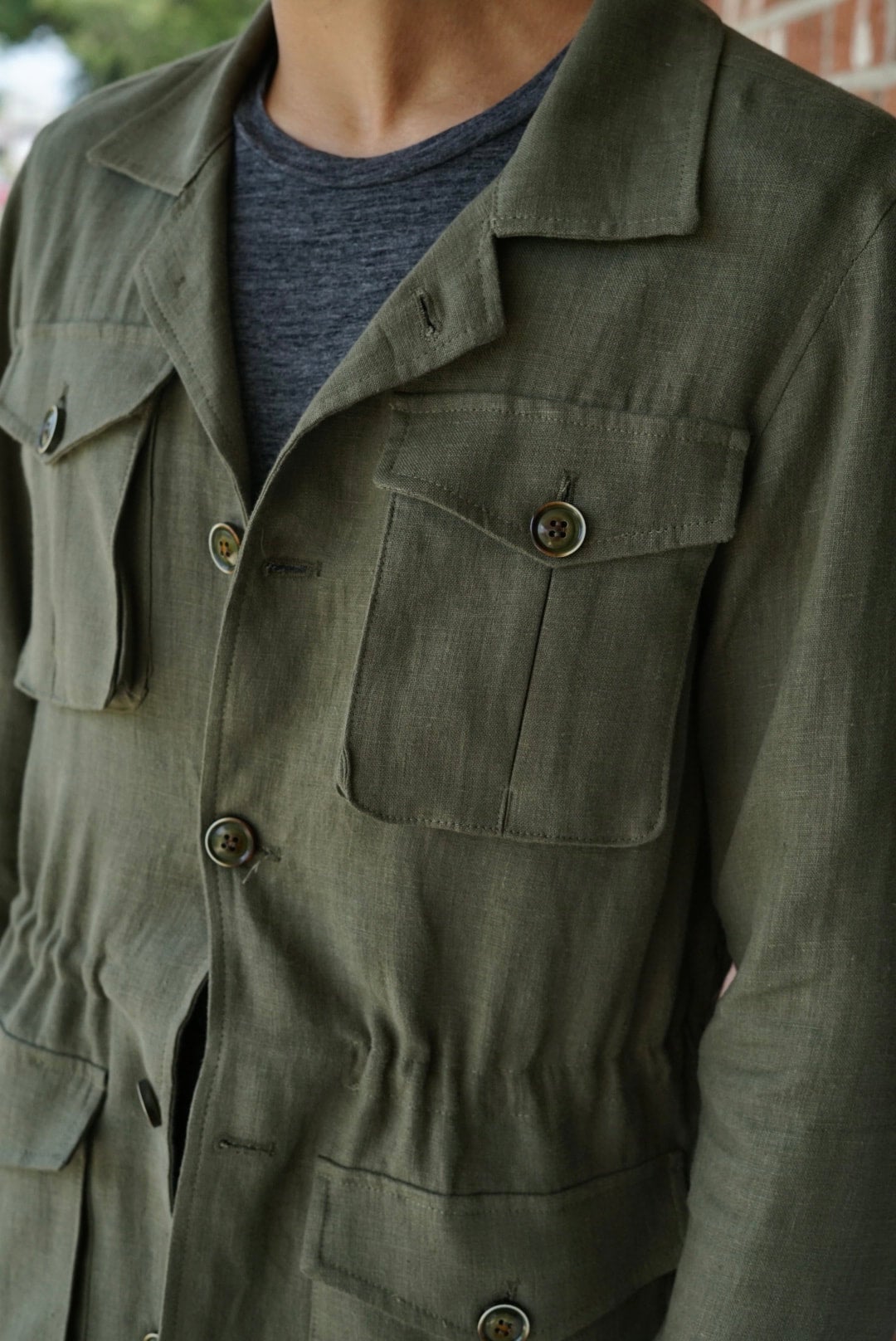 Green Safari Jacket